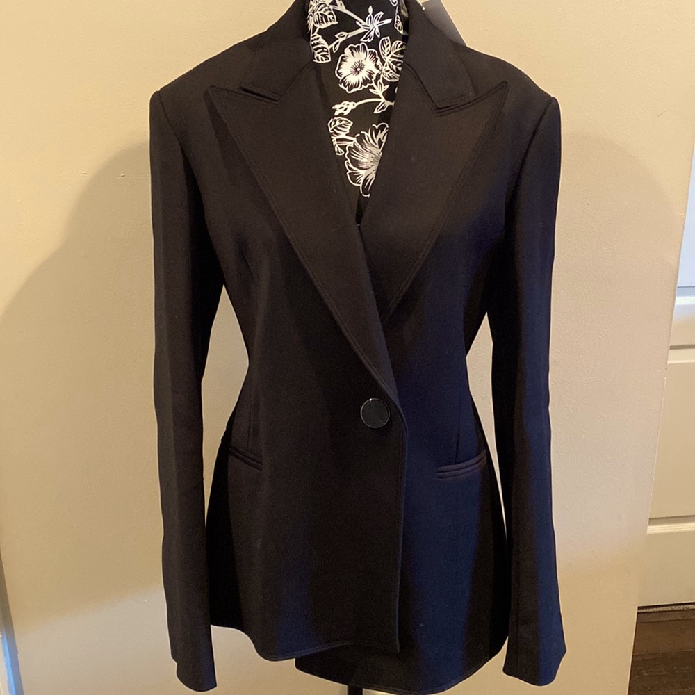 Helmut Lang tuxedo style blazer